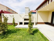 Baku city, Mardakan settlement, 1-storey newly built villa house, -7