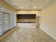 Baku city, Mardakan settlement, 1-storey newly built villa house, -12