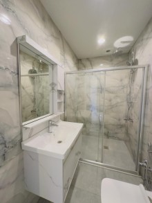 Baku city, Mardakan settlement, 1-storey newly built villa house, -16