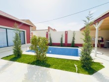 Baku city, Mardakan settlement, 1-storey newly built house, -2