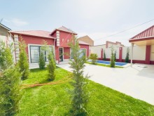 Baku city, Mardakan settlement, 1-storey newly built house, -3