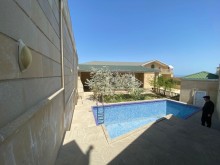 house with a sea view is for sale in Novkhani settlement, Baku, -5