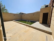 Novxanıda Marina Trench restorana yaxın 2 mərtəbəli hovuzlu villa ev satılır, -6