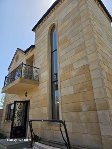 Novxanıda Marina Trench restorana yaxın 2 mərtəbəli hovuzlu villa ev satılır, -11