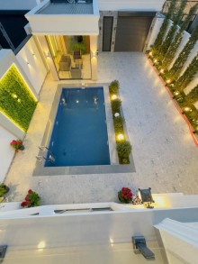 Mərdəkan Bravo yaxınlığında 2 mərtəbəli villa ev satılır, -6