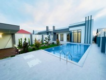 A villa-cottage house is for sale in the city of Baku, Mardakan village, -3