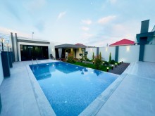 A villa-cottage house is for sale in the city of Baku, Mardakan village, -7