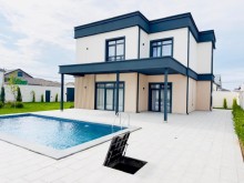 A new house with 2 floors and 4 rooms is for sale in Shuvelan dacha massif, Baku city, -3