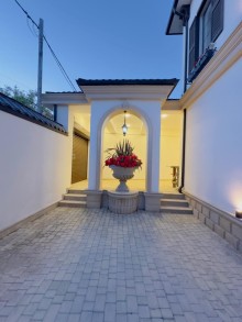A 2-storey Mediterranean-style house is for sale in Baku city, -4