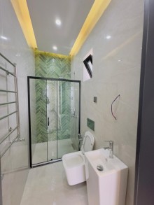 A new 2-floor 6-room house is for sale in Baku city, Mardakan settlement, -18