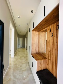 A new modern house with a swimming pool is for sale in Baku on the Shuvelan Park road, -9
