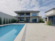 A villa with a 20-meter-long pool is for sale in Mardakan, -16