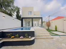 Şüvəlan qəsəbəsində 2 mərtəbəli modern ev almaq, -6
