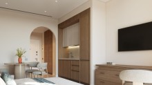 Buy 1 room apartment in Sea Breeze Arabian Ranches Baku, -3