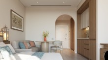 Buy 1 room apartment in Sea Breeze Arabian Ranches Baku, -5
