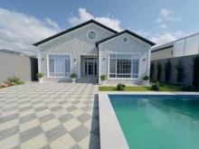 In Baku, Mardakan settlement, a modern villa is for sale, -4
