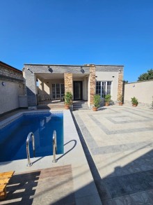 Şüvəlanda yeni şəhərkənarı villa satılır, -2