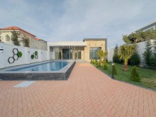 A one-story 4-room new villa is for sale in Baku on the Shüvelan Seaside Road, -5