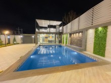 A modern villa is for sale in Baku, on the road to Bravo supermarket, -4