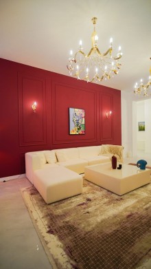 A single-story, 4-room modern house is for sale in Mardakan, -11
