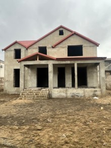 For Sale: Unfinished Private House in Mardakan, Elite Neighborhood An unfinished 2-story house, -5