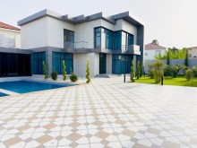 Şüvəlan qəsəbəsi dəniz yolunda yeni 2 mərtəbəli villa satlır, -3