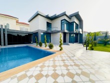 Şüvəlan qəsəbəsi dəniz yolunda yeni 2 mərtəbəli villa satlır, -5
