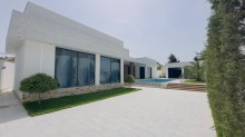 Şüvəlan qəsəbəsində modern bağ evi satılır, -3