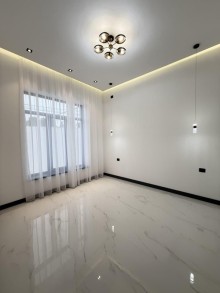 Şüvəlan qəsəbəsində modern bağ evi satılır, -11