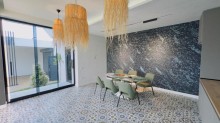 Buzovna Mərdəkan yolunda "Vətən" restoranı yaxınlığında palmalı villa satılır, -5
