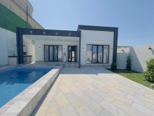 A modern one-storey villa is for sale in Baku, -2