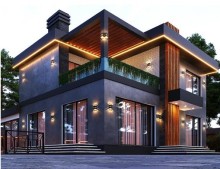 Şağanda 17 metr Hovuzu olan şəxsi villa satılır, -14