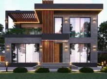 Şağanda 17 metr Hovuzu olan şəxsi villa satılır, -15