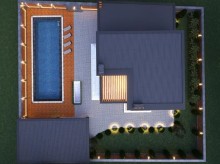 Şağanda 17 metr Hovuzu olan şəxsi villa satılır, -18
