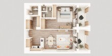 Arabian Ranches Sea Breeze 2 otaqlı ev satılır, -4