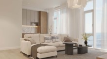 New building 2-bedroom apartment Marina Village, Sea Breeze, Bakı, -7