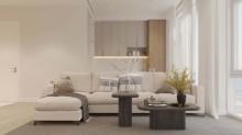 New building 2-bedroom apartment Marina Village, Sea Breeze, Bakı, -8