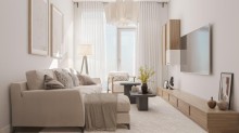 New building 2-bedroom apartment Marina Village, Sea Breeze, Bakı, -11