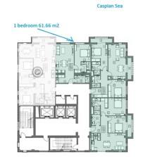 Arabian Ranches Sea Breeze E Tower – 1-Bedroom Sea View Apartment for Sale in Baku, -4