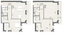 Apartments - Sea Breeze Arabian Ranches E Tower, 2-Bedroom Apartment for Sale, -2