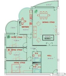 Sale New building Elmlər Akademiyası, BDU yanı, -17