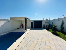 Şüvəlan bağ evi satılır – hovuzlu, modern villa, Kupça sənədli, -9