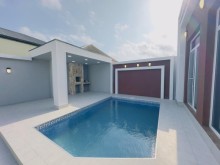 Mərdəkanda münasib qiymətə hovuzlu ev satılır, -4