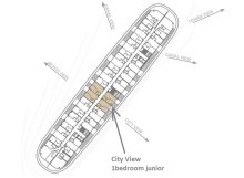 ELIE SAAB TOWERS binasında 2 otaqlı mənzil satilır | Sea Breeze, -5