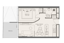 ELIE SAAB TOWERS binasında 2 otaqlı mənzil satilır | Sea Breeze, -6