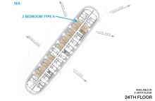 Dəniz mənzərəli 3 otaqlı mənzil satışda | Sea Breeze Panorama by Elie Saab – Qiymət və fotolar, -7