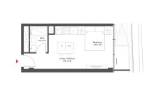 Reportage Heights Sea Breeze studiya mənzil satılır, 29,37 m², -7